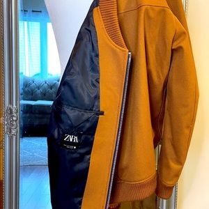 Zara Men’s, Camel, Double Breast Pocket Jacket